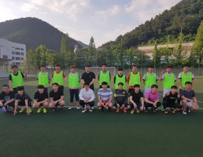 고객과의 친선축구 